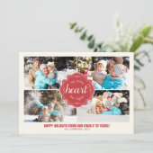 あなたのハートが軽い休日の写真カードがあるようにして下さい シーズンカード (スタンド正面)