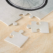 あなたのハートすべて-ヴィンテージの自転車と行って下さい ジグソーパズル (側面)