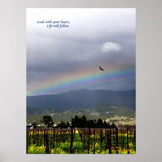 あなたのハートでリード。人生後を追の意志 ポスター (正面)