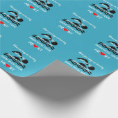 あなたのハートと一緒に泳ぐやる気を起こさせる ラッピングペーパー (角)