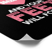 あなたのハートと足で踊る ポスター (角)