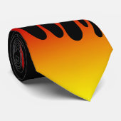 あなたのハートに燃料を供給する炎 ネクタイ (ロール)