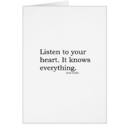 "あなたのハートに聞いて下さい。 それはすべてを" Coelho知っています