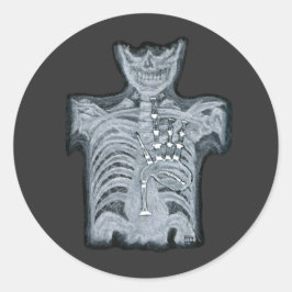 あなたのハートのバグパイプ – Scotish Ed.シール ラウンドシール