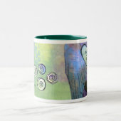 あなたのハートのマグを後を追って下さい ツートーンマグカップ (中央)