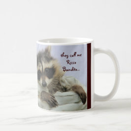 あなたのハートのマグを盗んでいるかわいい強盗のアライグマ コーヒーマグカップ