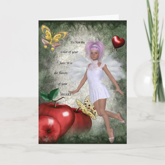 あなたのハートの色 サンキューカード (正面)