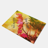 あなたのハートは出血ハートを知っている感動的 ドアマット (アングル)