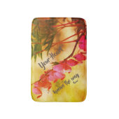 あなたのハートは出血ハートを知っている感動的 バスマット (正面縦)