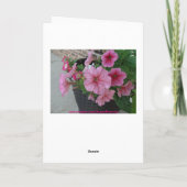 あなたのハートは嬉しい、Gladiolaように カード (裏面)