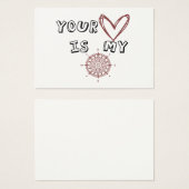 あなたのハートは私のコンパスだ (正面&裏面)