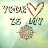 あなたのハートは私のコンパスだ ウィンドウサイン (シート3)