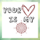 あなたのハートは私のコンパスだ ウィンドウサイン (シート3)