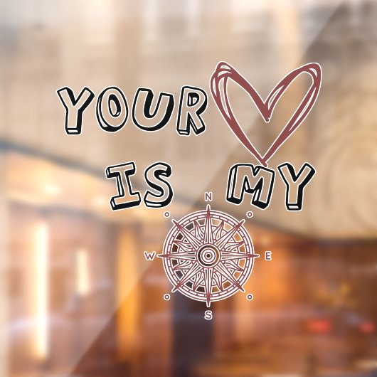 あなたのハートは私のコンパスだ ウィンドウサイン (シート2)