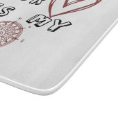 あなたのハートは私のコンパスだ カッティングボード (角)