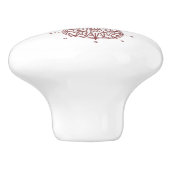 あなたのハートは私のコンパスだ セラミックノブ (側面)