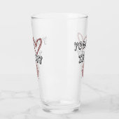 あなたのハートは私のコンパスだ タンブラーグラス (左)