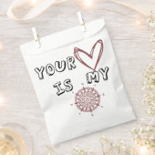 あなたのハートは私のコンパスだ フェイバーバッグ (クリップ留めされた状態)