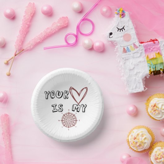 あなたのハートは私のコンパスだ ペーパーボウル (パーティー)