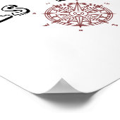 あなたのハートは私のコンパスだ ポスター (角)