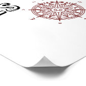 あなたのハートは私のコンパスだ ポスター (角)