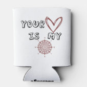 あなたのハートは私のコンパスだ 缶クーラー (裏面)