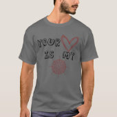 あなたのハートは私のコンパスだ Tシャツ (正面)
