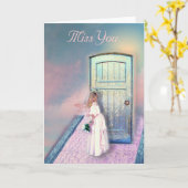 あなたのハートへのドア-カード カード (黄色い花)