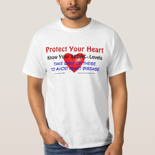 あなたのハートを保護して下さい Tシャツ (正面)