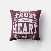 あなたのハートを信頼して下さい クッション (裏面)