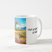 あなたのハートを共有する優しいカード –  コーヒーマグカップ (正面右)