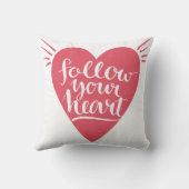 あなたのハートを後を追って下さい クッション (裏面)