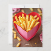 あなたのハートを盗んだ… そして私のフライドポテトのほとんどを! シーズンカード (裏面)