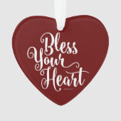 あなたのハートを賛美して下さい オーナメント (正面)