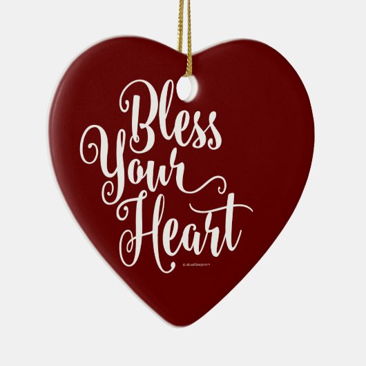 あなたのハートを賛美して下さい セラミックオーナメント (右)