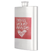 あなたのハートを賛美して下さい フラスク (左)