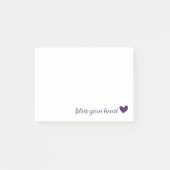 あなたのハートを賛美して下さい ポストイット (正面)