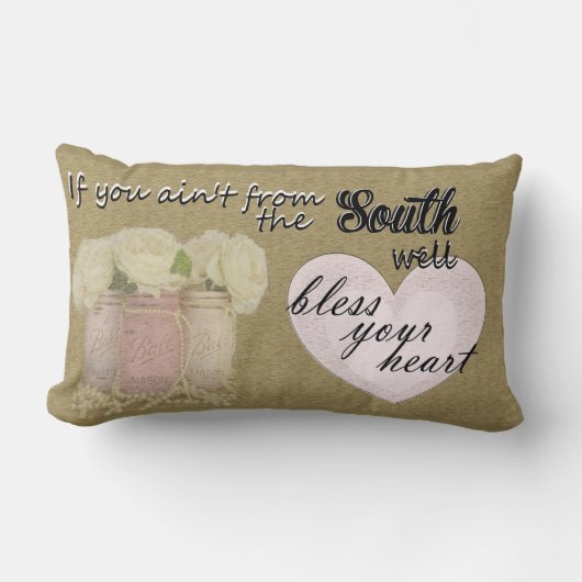 あなたのハートを賛美して下さい ランバークッション (正面)