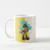 あなたのハートを踊るコーヒーマグ コーヒーマグカップ (左)