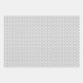 あなたのハートを軽い黒のクリスマスにしなさい ラッピングペーパーシート (正面2)