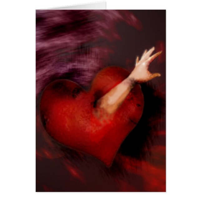 あなたのハートカードで彼女に届く (正面)