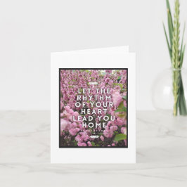 あなたのハートノートカードのリズム – 内空白の部 カード