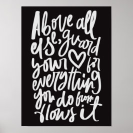 あなたのハートバイブル聖なる書物、 経典ポスターを守る ポスター