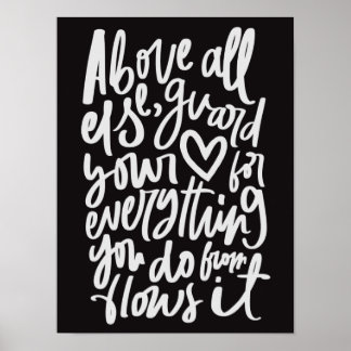 あなたのハートバイブル聖なる書物、 経典ポスターを守る ポスター