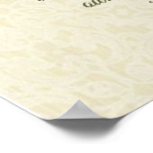 あなたのハートピンクのバラで主を信頼 ポスター (角)