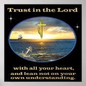 あなたのハートポスターで主を信頼しなさい ポスター (正面)