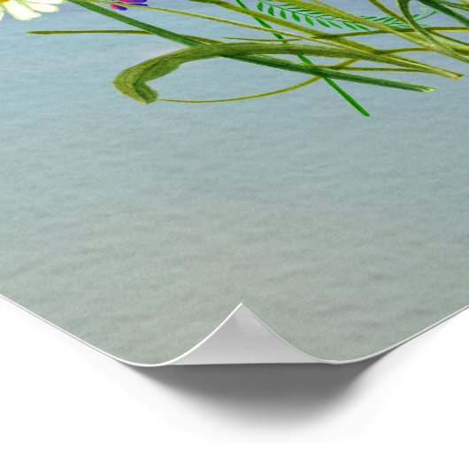 あなたのハートポスターで主を信頼しなさい ポスター (角)