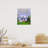 あなたのハートポスターで主を愛しなさい ポスター (キッチン)