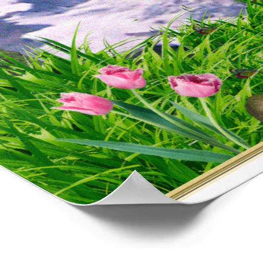 あなたのハートポスターで主を愛しなさい ポスター (角)