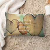あなたのハート引用文の声 ランバークッション (ブランケット)